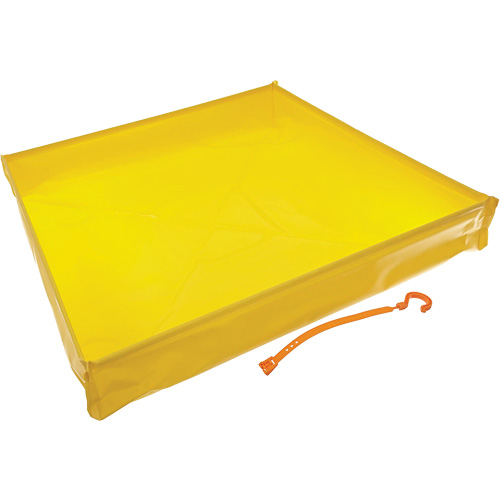 Flexible Ultra-Utility Tray, 30" lo x 30" la x 4,8" h, Cap. de d&eacute;versement 9,5 gal. US Cam Industrial