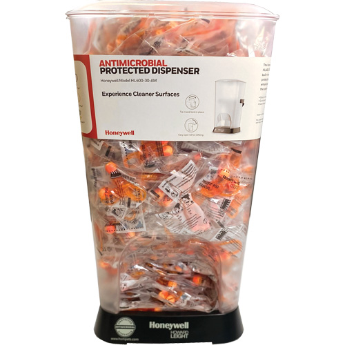 Distributeur de bouchons doreille filaires HL400 AM avec boîte de bouchons doreille TF-30 Cam Industrial