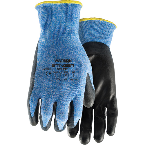 Gants anticoupures 359 Stealth Stinger, Taille T-petit, Calibre 15, Rev&ecirc;tement Polyur&eacute;thane, Enveloppe en Fibre de verre/Nylon/Spandex, ASTM ANSI niveau A2/EN 388 niveau B Cam Industrial