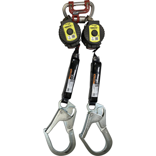 Miller TurboLite+ Personal Fall Limiter, 6', Web, Stationary Cam Industrial