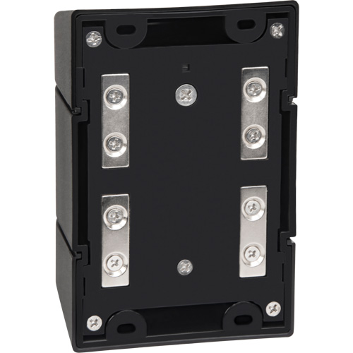 Barri&egrave;re murale magn&eacute;tique avec bande magn&eacute;tique, Plastique, Fixation magn&eacute;tique, 15', Ruban Noir et jaune Cam Industrial