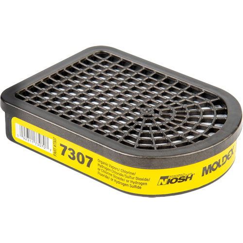 Cartouche pour respirateur semi-rectangulaire, Cartouche gaz/vapeur, Gaz acide/Vapeur organique Cam Industrial