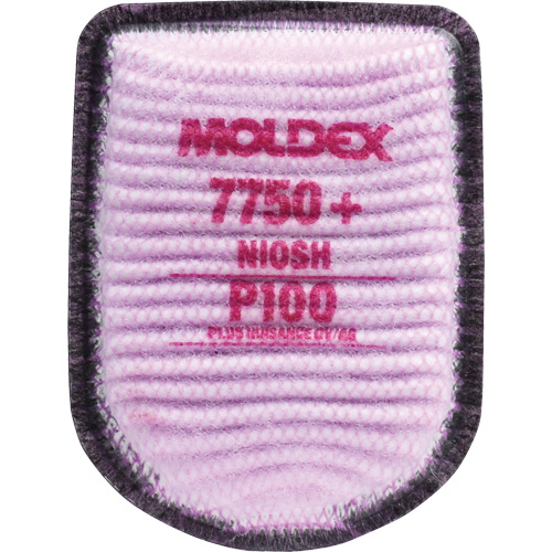 Filtre pour respirateur semi-rectangulaire avec IonicAir Filtration Technology, Filtre contre les particules avec suppresion de vapeurs nuisibles, Vapeurs organiques/Gaz acides/P100+ Cam Industrial