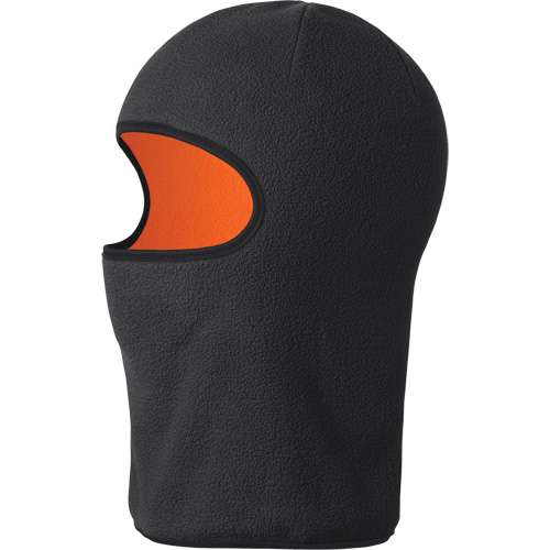 5502 Cagoule &agrave; 1 trou r&eacute;versible, Micro laine, Noir/Orange haute visibilit&eacute; Cam Industrial