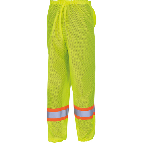 5670 Pantalon de s&eacute;curit&eacute; routi&egrave;re, Polyester, 2T-petit/T-petit, Jaune lime haute visibilit&eacute; Cam Industrial
