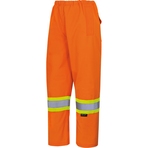5586 450D Waterproof Safety Pants, Polyester/Polyurethane, 4X-Large, High Visibility Lime-Yellow Cam Industrial
