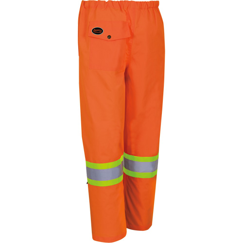 5586 450D Waterproof Safety Pants, Polyester/Polyurethane, 4X-Large, High Visibility Lime-Yellow Cam Industrial