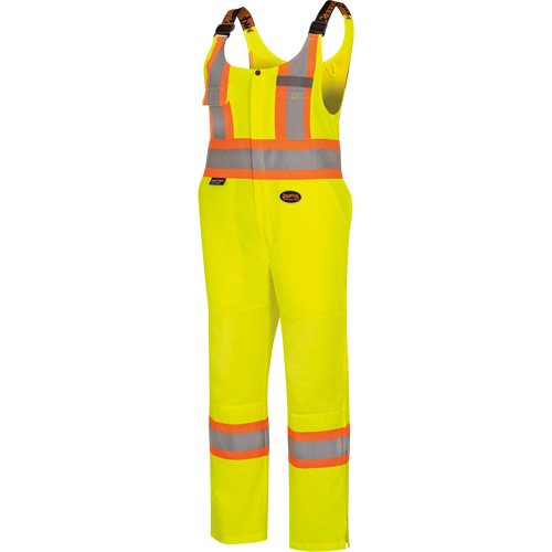 6000W Combinaison de s&eacute;curit&eacute; routi&egrave;re haute visibilit&eacute; pour femmes, Polyester, T-petit, Jaune lime haute visibilit&eacute; Cam Industrial