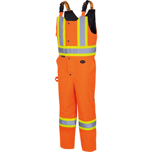 5040 Combinaisons de s&eacute;curit&eacute; matelass&eacute;e imperm&eacute;able, Polyester, Petit, Orange haute visibilit&eacute; Cam Industrial