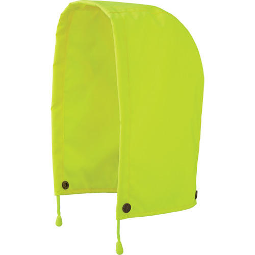 5401H Capuchon pour manteau de s&eacute;curit&eacute; imperm&eacute;able haute visibilit&eacute; ind&eacute;chirable en 300D trilob&eacute;, Jaune lime haute visibilit&eacute;, Polyester Cam Industrial