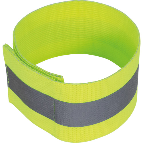 1141 High-Visibility Lime-Yellow Elastic Armband Cam Industrial