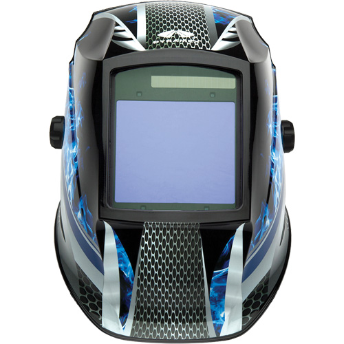 Leadhead&reg; Auto Darkening Welding Helmet, 3.8" L x 3.4" W View Area, 9 - 13 Shade Range Cam Industrial