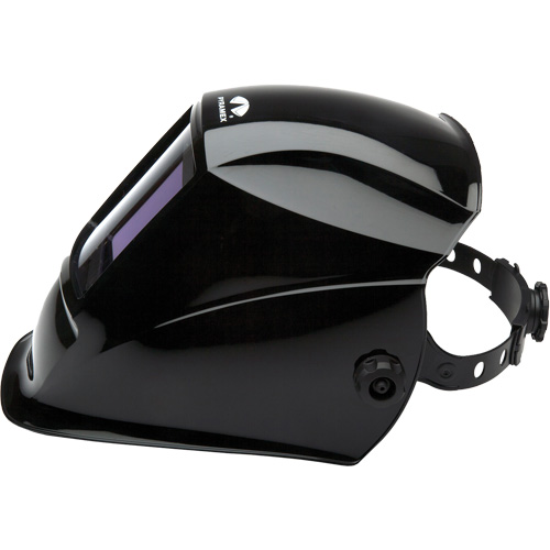 Leadhead&reg; Auto Darkening Welding Helmet, 3.8" L x 3.4" W View Area, 9 - 13 Shade Range, Black Cam Industrial