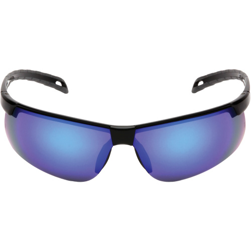 Ever-Lite&reg; Safety Glasses, Blue Mirror Lens, ANSI Z87+/Meets/Exceeds CSA Z94.3 Cam Industrial