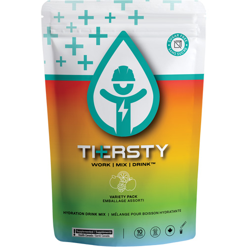 M&eacute;lange de boisson hydratante, Emballage-portion, Saveurs vari&eacute;es Cam Industrial