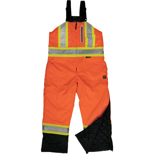 Salopette de s&eacute;curit&eacute; isolante en tissu ind&eacute;chirable, Polyester, T-petit, Orange haute visibilit&eacute; Cam Industrial