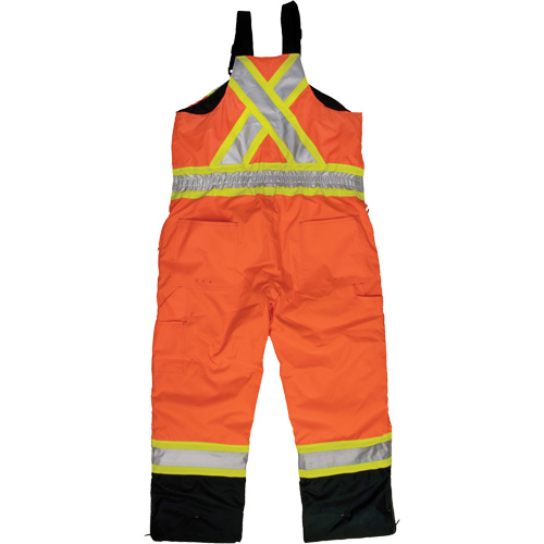 Salopette de s&eacute;curit&eacute; isolante en tissu ind&eacute;chirable, Polyester, T-petit, Orange haute visibilit&eacute; Cam Industrial