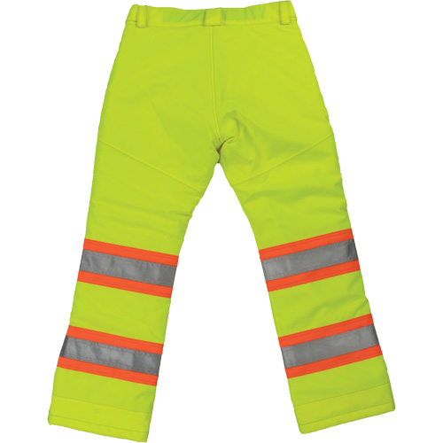 Pantalon de s&eacute;curit&eacute; isolant et extensible pour femmes, Polyester, Petit, Jaune lime haute visibilit&eacute; Cam Industrial