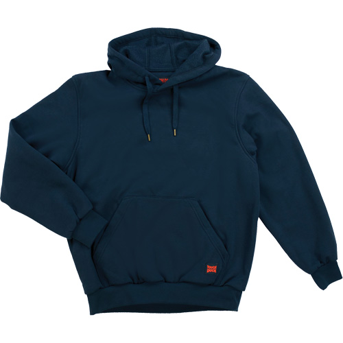 Water Repellent Fleece Pullover Hoodie, Men's, 4X-Large, Navy Blue Cam Industrial