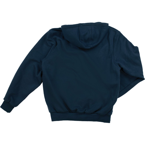 Water Repellent Fleece Pullover Hoodie, Men's, 4X-Large, Navy Blue Cam Industrial