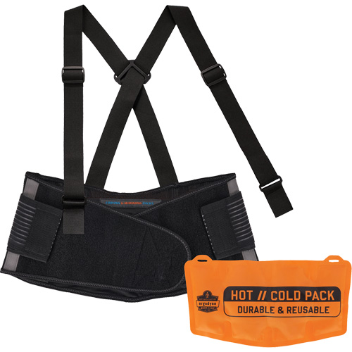 Support dorsal Proflex 1675 avec sachet refroidissant/chauffant, Spandex, T-petit Cam Industrial