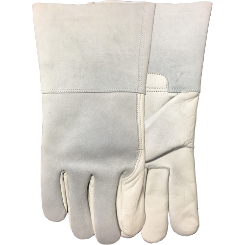 Gants d'ajusteur Fabulous Fabricator 2757E, Petit, Paume en Cuir fleur de vache, Doublure en Molleton de coton Cam Industrial