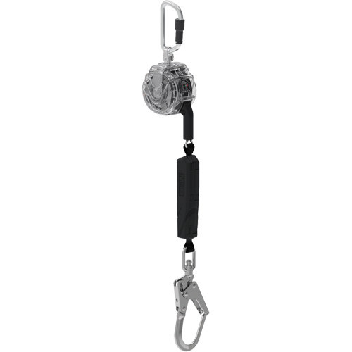 C&acirc;ble de limiteur de chute personnel 36CLS V-TEC, 10', Acier galvanis&eacute;, Pivotant Cam Industrial
