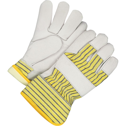 Gants d'ajusteur doubl&eacute;s avec poignet de s&eacute;curit&eacute;, 3T-Grand, Paume en Cuir fleur de vache, Doublure en Thinsulate Cam Industrial