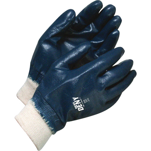 Gants avec poignet en tricot Deny, 11, R&ecirc;vetement Nitrile, Enveloppe en Coton Cam Industrial