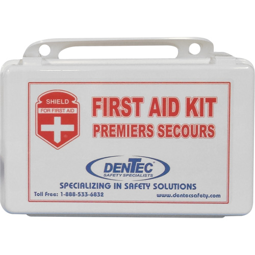 Shield Basic First Aid Kit, Meets CSA Z1220-17 Type 2 Low-Risk Environment, Small (2-25 Workers) Cam Industrial