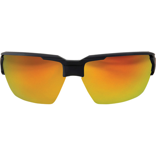 Lunettes de s&eacute;curit&eacute; Pumori, Lentille Rouge/Miroir, Anti-&eacute;gratignures, ANSI Z87+/MCEPS GL-PD 10-12/R&eacute;pond ou surpasse la norme CSA Z94.3 Cam Industrial