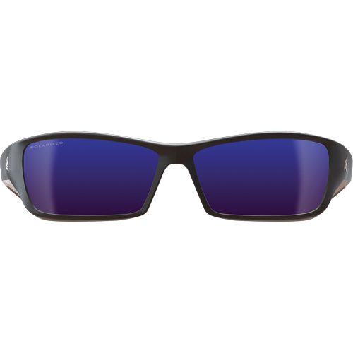 Reclus Safety Glasses, Blue Mirror Lens, Anti-Scratch/Polarized, ANSI Z87+/MCEPS GL-PD 10-12/Meets/Exceeds CSA Z94.3 Cam Industrial