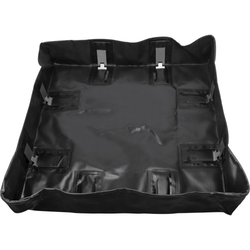 Berme repliable, Capacit&eacute; 299 gal. US, 8' la x 10' lo x 6" h, Support &agrave; encliqueter Cam Industrial