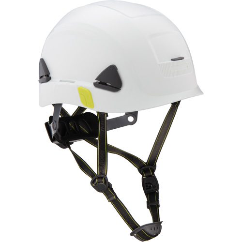 Casque de s&eacute;curit&eacute; d'escalade Fibre Metal, R&eacute;pond aux normes CSA type 2, Suspension Rochet, Non ventil&eacute; Cam Industrial