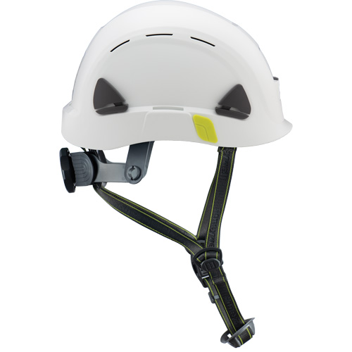 Casque de s&eacute;curit&eacute; d'escalade Fibre Metal, R&eacute;pond aux normes CSA type 2, Suspension Rochet, Ventil&eacute; Cam Industrial