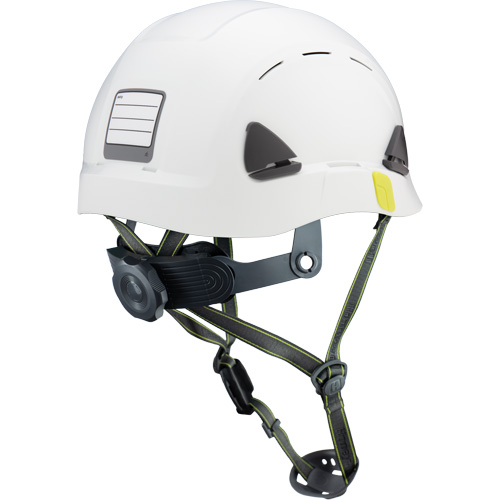 Casque de s&eacute;curit&eacute; d'escalade Fibre Metal, R&eacute;pond aux normes CSA type 2, Suspension Rochet, Ventil&eacute; Cam Industrial