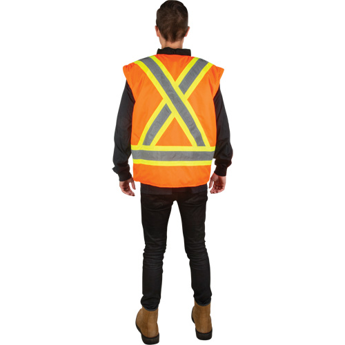 Waterproof 7-in-1 Winter Parka, High Visibility Orange, Medium Cam Industrial