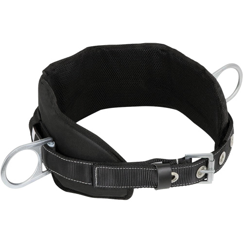 WB-6020-M Safety Positioning 2 Side D-Rings Belt with Padded Lumbar Support - Medium Cam Industrial