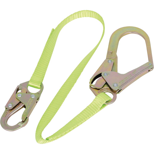 LAN-3402-4 Restraint Webbing Lanyard, 1 Legs, 4', CSA Class B Cam Industrial