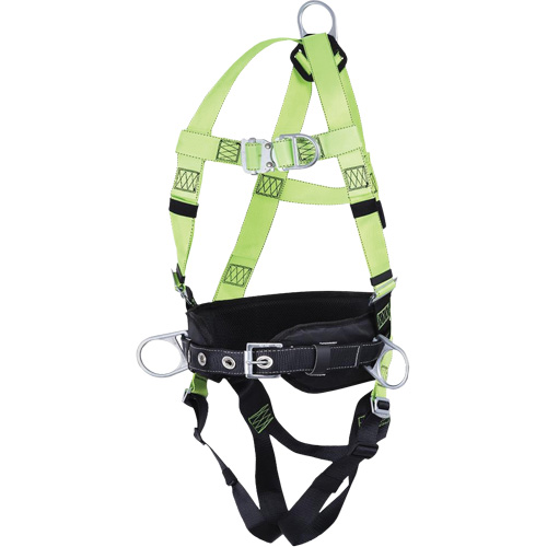 FBH10000L1020-S  Harnais de s&eacute;curit&eacute; s&eacute;rie entrepreneur avec ceinture de positionnement, Certifi&eacute;e CSA, Classe ALP, Petit Cam Industrial