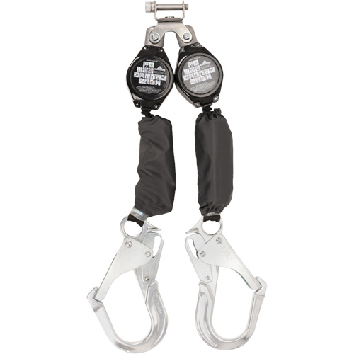 SRL-70602-6LE Self-Retracting Lifeline with Pack, 6', Dyneema&reg;, Swivel Cam Industrial
