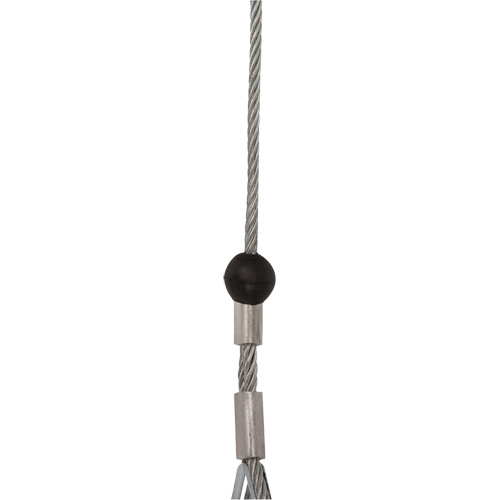 SRL-73302-20LE Self-Retracting Lifeline, 20', Galvanized Steel, Swivel Cam Industrial