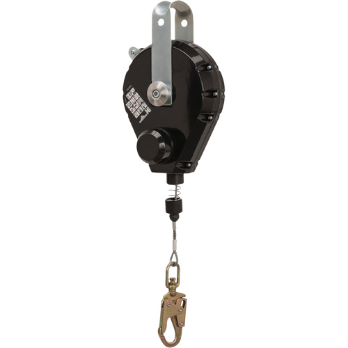 SRL-73303-60 Cable Self-Retracting Lifeline with Recovery, 60', Galvanized Steel, Swivel Cam Industrial