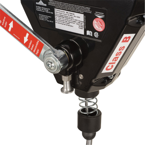 SRL-73303-60 Cable Self-Retracting Lifeline with Recovery, 60', Galvanized Steel, Swivel Cam Industrial