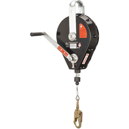 SRL-73303-96 Cable Self-Retracting Lifeline with Recovery, 96', Galvanized Steel, Swivel Cam Industrial