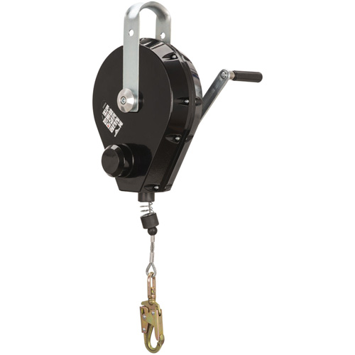 SRL-73303-96 Cable Self-Retracting Lifeline with Recovery, 96', Galvanized Steel, Swivel Cam Industrial
