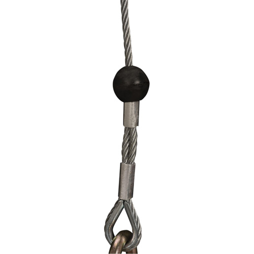 SRL-73303-96 Cable Self-Retracting Lifeline with Recovery, 96', Galvanized Steel, Swivel Cam Industrial