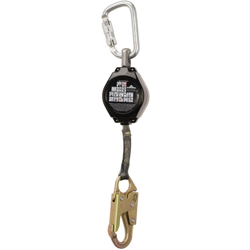 SRL-76105-6AR Arc Flash Self-Retracting Lifeline, 6', Dyneema&reg;, Swivel Cam Industrial
