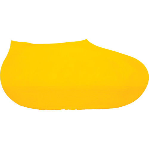 Couvre-chaussures jetables Boot Saver, Moyen, Latex de caoutchouc, Jaune Cam Industrial