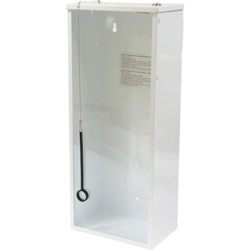 Light-Duty Fire Extinguisher Cabinet, 10" W x 24" H x 6" D Cam Industrial